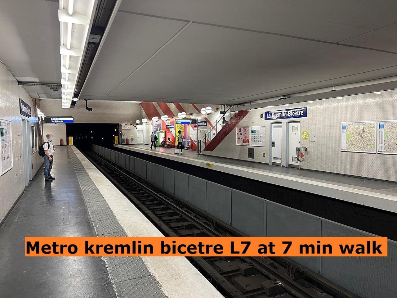 Cosy Apartment Kremlin Bicetre Metro Station Le Kremlin-Bicêtre Extérieur photo